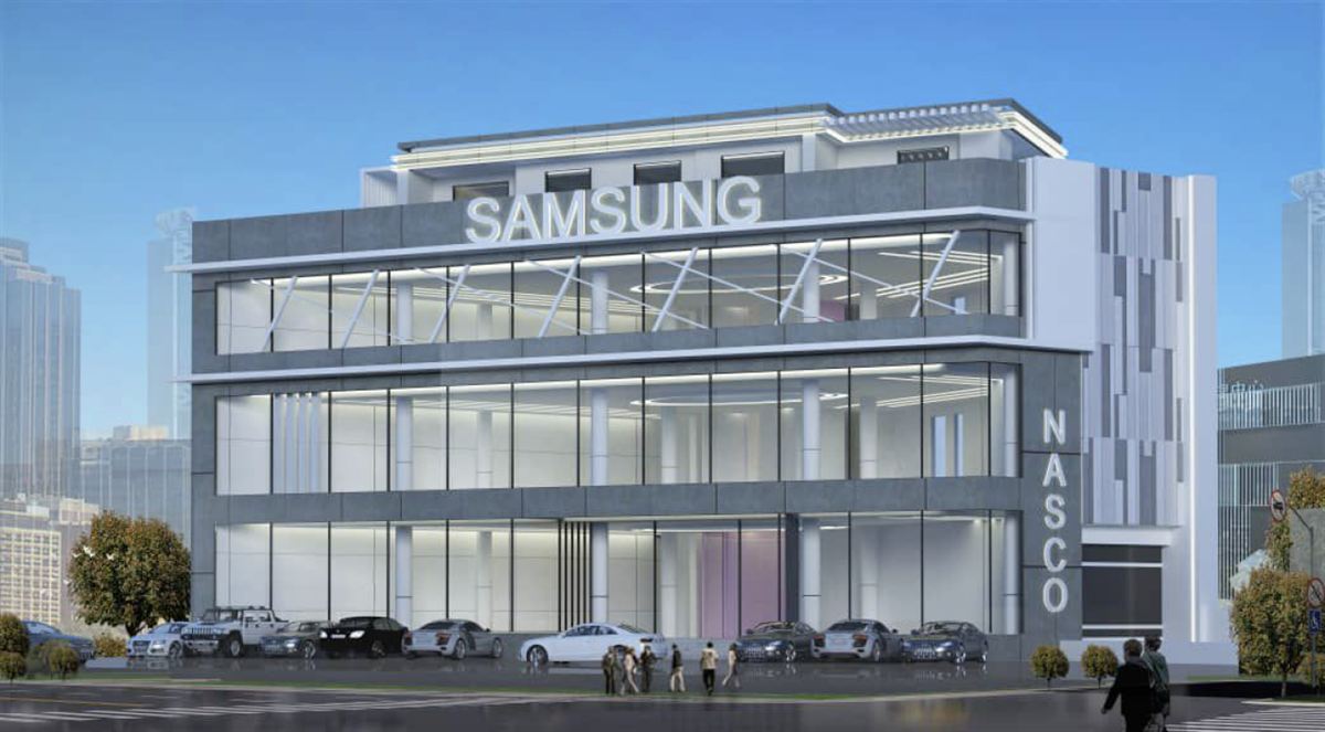 Samsung HQ render